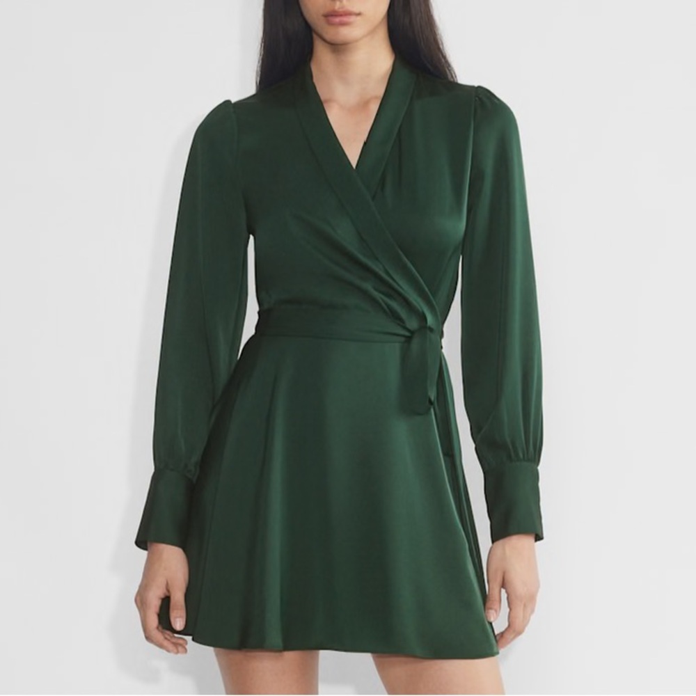 Babaton Hyde Satin Mini Dress